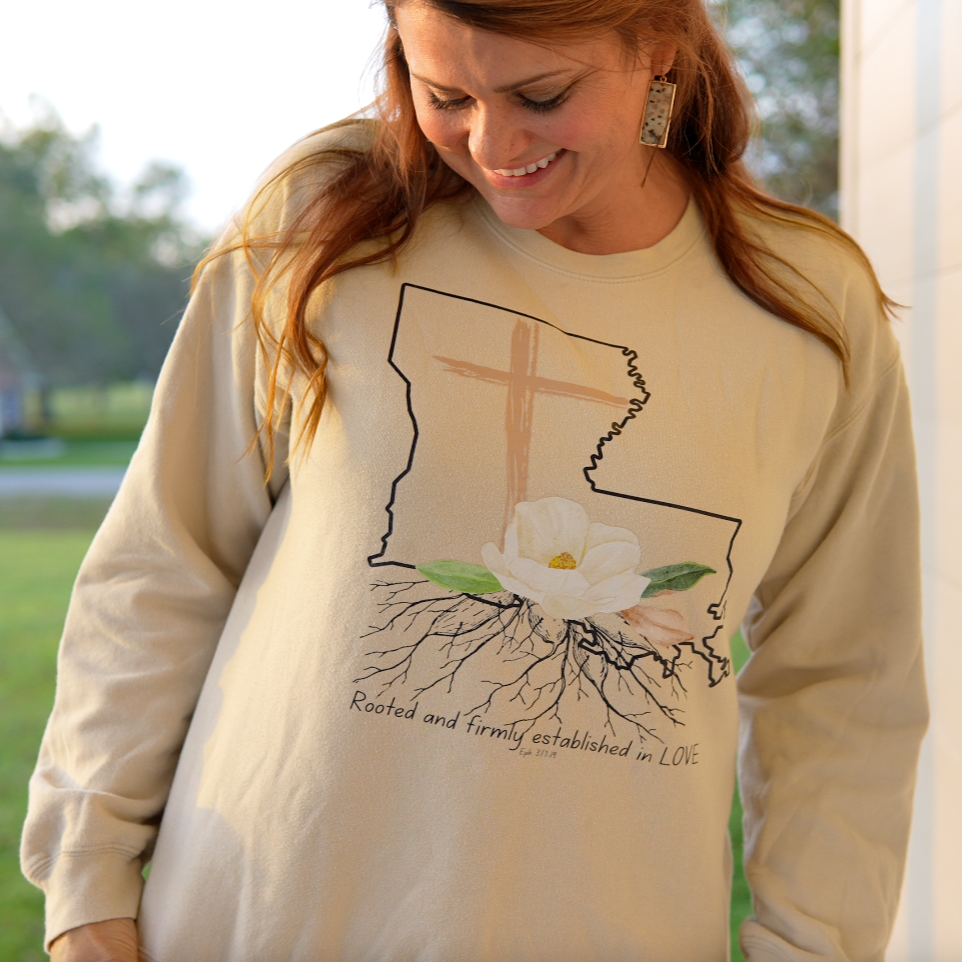 Sweet Magnolia Louisiana Sweatshirt